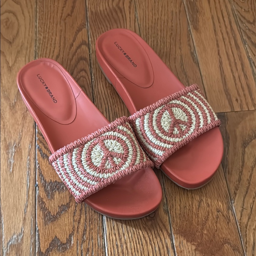 Lucky Brand Women's Coral Slide Sandals